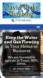 Mobile Screenshot of davidhicksplumbing.com